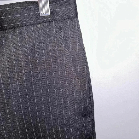 Rag & Bone Grey Pin Poppy Pinstripe Pants - Picture 3 of 6